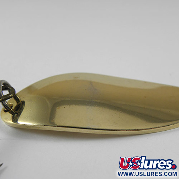 Vintage  Acme Little Cleo, 3/4oz Gold fishing spoon #0846