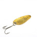 Vintage  Seneca Little Cleo, 1/4oz Crystal (Golden Scale) fishing spoon #0851