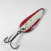 Vintage  Eppinger Dardevle Imp, 2/5oz Red / White / Nickel fishing spoon #0852