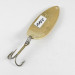 Vintage  Seneca Little Cleo (Hula Girl), 1/2oz Gold fishing spoon #0856