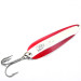 Vintage  Eppinger Dardevle, 1oz Red / White / Nickel fishing spoon #0857