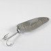  Seneca Little Cleo (Hula Girl), 1/3oz White / Blue / Nickel fishing spoon #0860