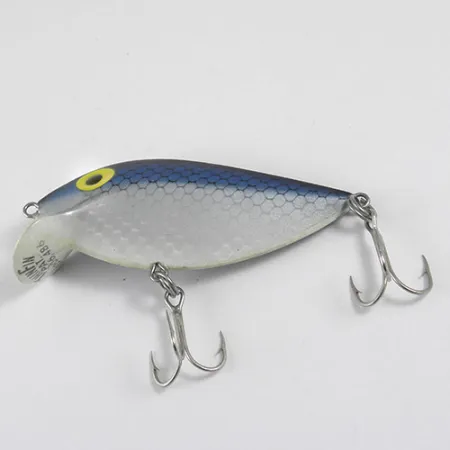 Vintage Storm Original Thin Fin, 3/16oz Natural / Blue fishing lure #0877