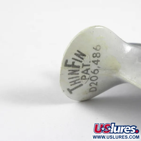 Vintage Storm Original Thin Fin, 3/16oz Natural / Blue fishing lure #0877