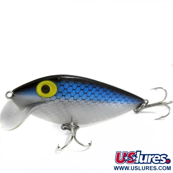 Vintage Storm Original Thin Fin, 3/16oz Natural / Blue fishing lure #0877