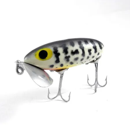 Vintage Fred Arbogast Jitterbug, 1/3oz Tiger fishing lure #0880