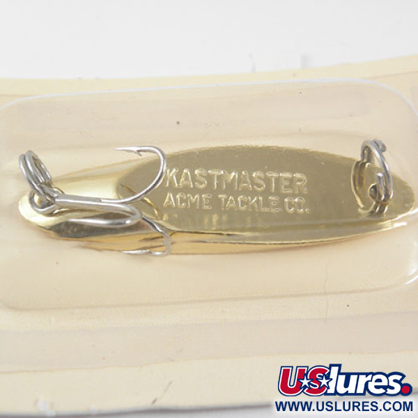  Acme Kastmaster , 1/4oz Gold fishing spoon #0881