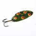 Vintage   Thomas Buoyant, 3/16oz Green / Red / Yellow (Frog) fishing spoon #0904