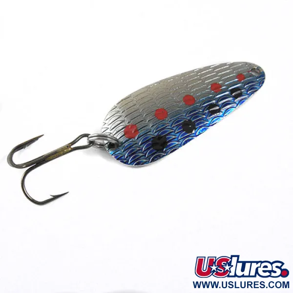 Vintage   Thomas Cyclone, 1/4oz Rainbow Trout fishing spoon #0887