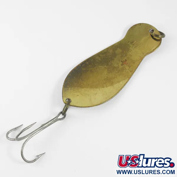 Vintage  K-B Bait K-B Spoon , 1oz Brass fishing spoon #0891