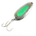 Vintage    Blue Fox Pixee ​, 3/4oz Nickel / Green fishing spoon #0895