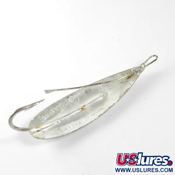 Vintage   Weedless Johnson Silver Minnow, 3/4oz Silver fishing spoon #0917