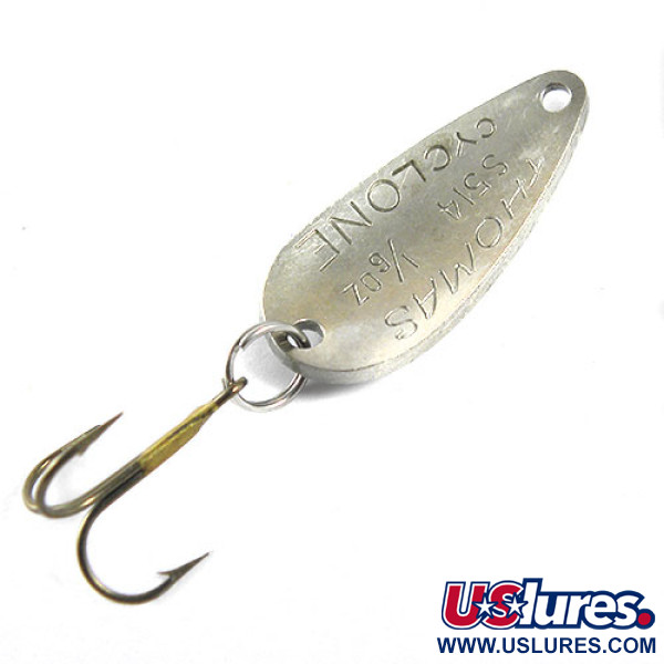 Vintage   Thomas Cyclone, 1/8oz Rainbow Trout fishing spoon #0920