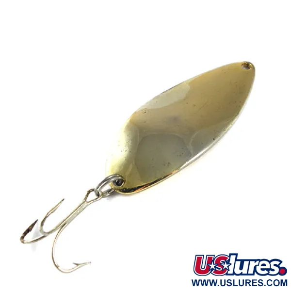 Vintage   Acme Little Cleo, 3/4oz Gold fishing spoon #0926
