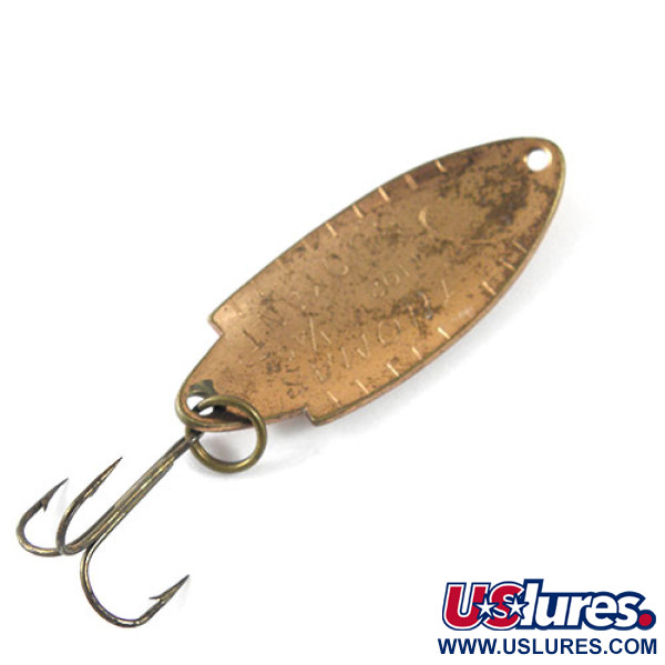Vintage   Thomas Buoyant, 1/4oz Bronze (Brass) fishing spoon #0929