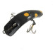 Vintage  Yakima Bait Worden's Lures Flatfish F6, 3/32oz Yellow / Black fishing lure #0930