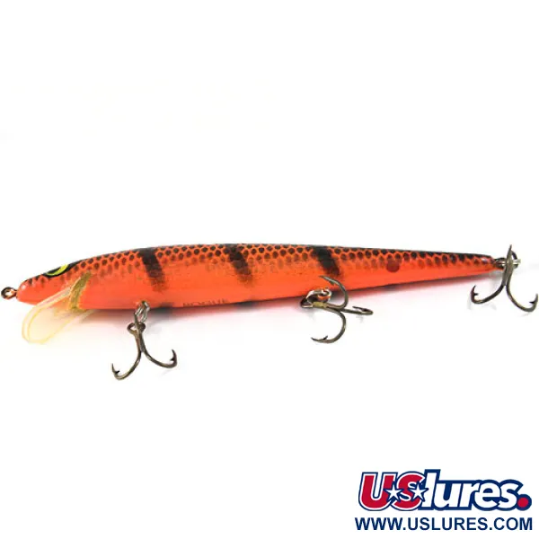 Vintage   Smithwick Suspending Rattlin’ Rogue 0931, 1/3oz Tiger fishing lure #0931