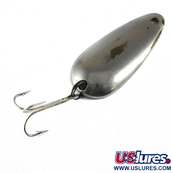 Vintage   Len Thompson #00, 1/2oz Nickel fishing spoon #0943