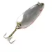 Vintage   Moriyama, 1/4oz Red / White / Nickel fishing spoon #0946