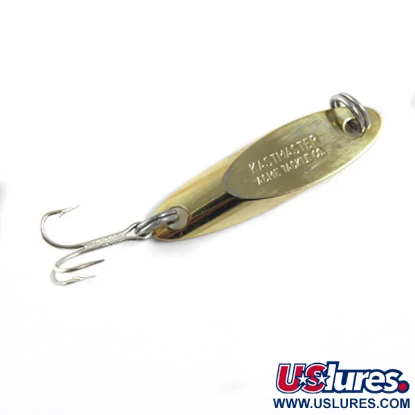 Vintage  Acme Kastmaster, 3/32oz Gold fishing spoon #0949