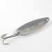 Vintage   Johnson Sprite, 1/3oz Nickel / Black fishing spoon #0962