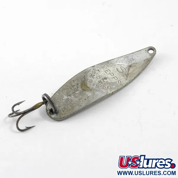 Vintage   Mepps Syclops 0, 1/4oz Nickel fishing spoon #0973
