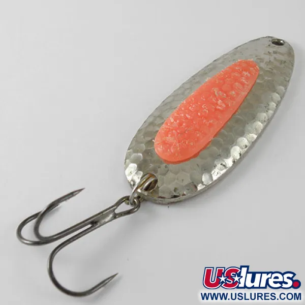 Vintage   Blue Fox Pixee ​, 3/4oz Nickel / Red fishing spoon #1003