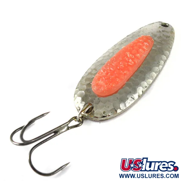 Vintage   Blue Fox Pixee ​, 3/4oz Nickel / Red fishing spoon #1003