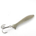 Vintage  Atlantic Lures Northern Wobbler, 3/16oz Nickel fishing spoon #1011