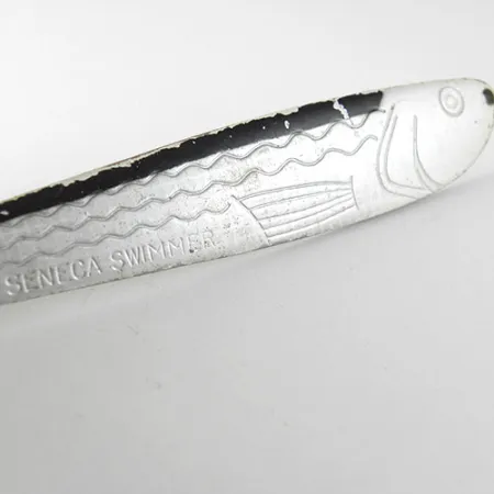 Vintage Seneca Swimmer, 3/4oz Silver fishing spoon #1020