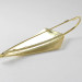   Weedless Rebel ArrowHead, 1/2oz Gold (Gold Plated) fishing spoon #1023