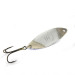 Vintage  Happiness Is bait HI spoon, 1/2oz Nickel / Blue fishing spoon #1029