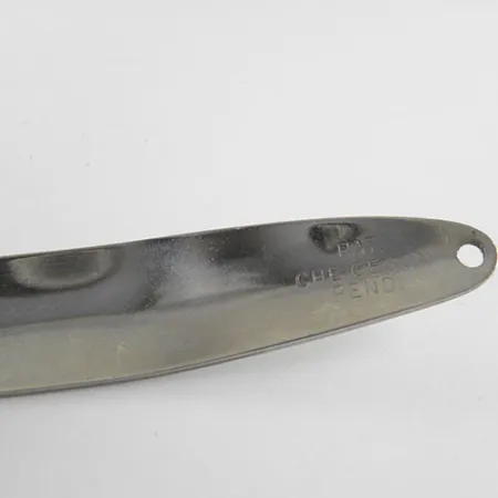 Vintage Unknown CHE'GEGON, 1/2oz Nickel fishing spoon #1031