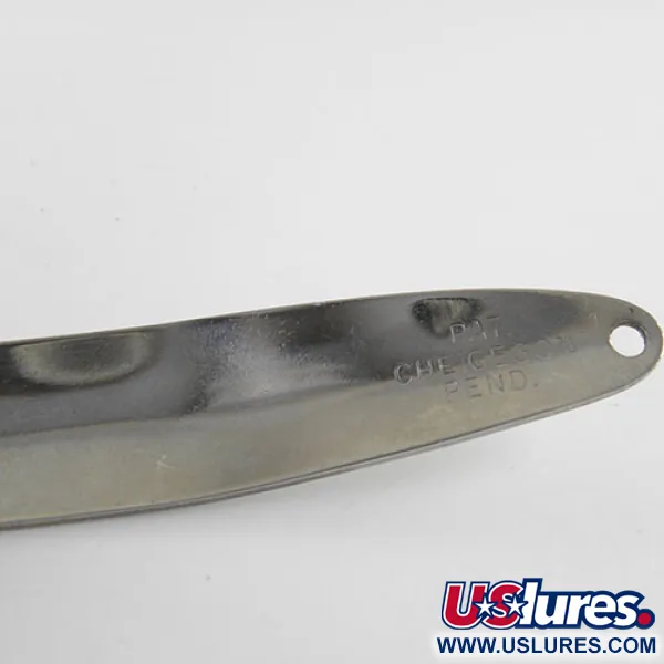 Vintage  Unknown CHE'GEGON, 1/2oz Nickel fishing spoon #1031