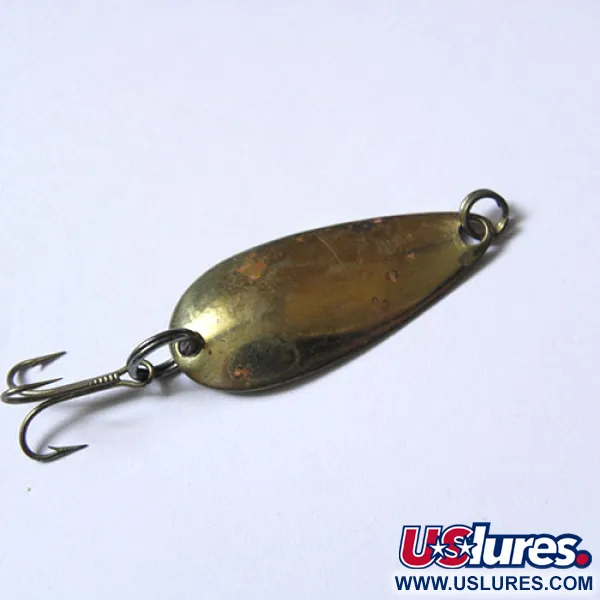 Vintage  Eppinger Dardevle Midget Trout, 3/32oz Brass fishing spoon #1047
