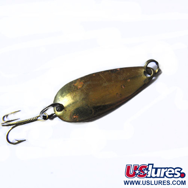 Vintage  Eppinger Dardevle Midget Trout, 3/32oz Brass fishing spoon #1047