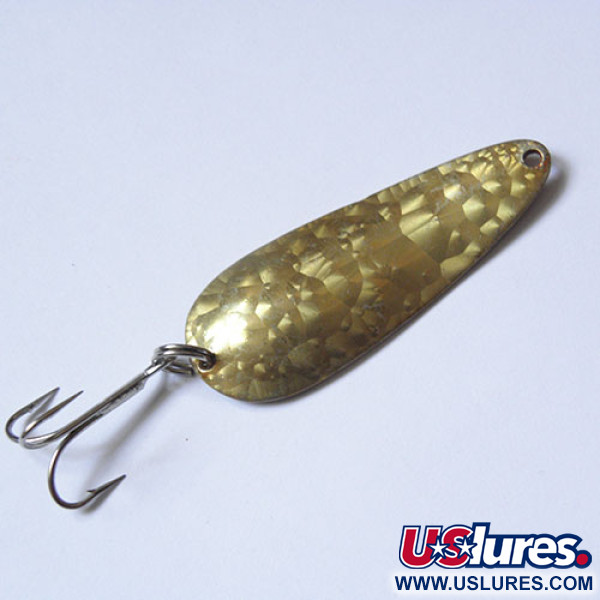 Vintage  Eppinger Dardevle Imp, 2/5oz Crystal (Golden Scale)  fishing spoon #1050