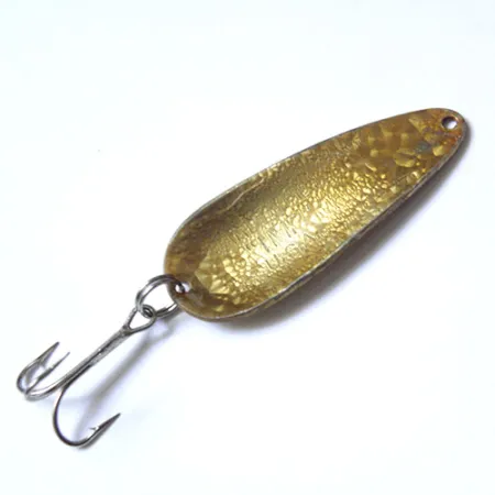 Vintage Eppinger Dardevle Imp, 2/5oz Crystal (Golden Scale)  fishing spoon #1050
