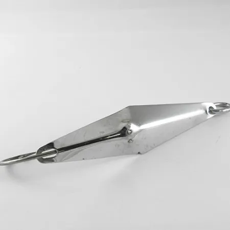 Vintage James E. Clark  Clark Spoon, 1/2oz Nickel fishing spoon #1051