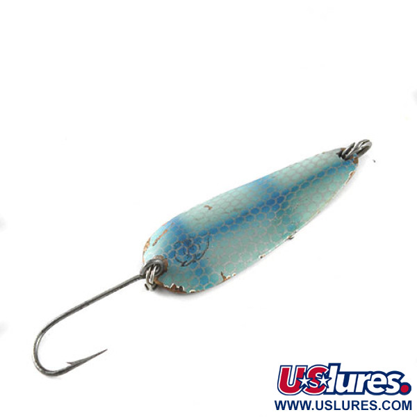 Vintage  Eppinger Dardevle Imp, 2/5oz Blue / Scale (Herring) fishing spoon #1059