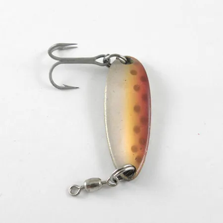 Vintage Luhr Jensen Krocodile, 3/16oz Trout / Brass fishing spoon #1065