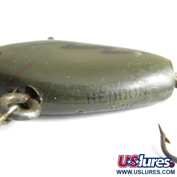 Vintage   Heddon Sonic, 1/3oz Green fishing lure #1068