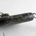 Vintage   Heddon Super Sonic, 2/5oz Black fishing lure #1069