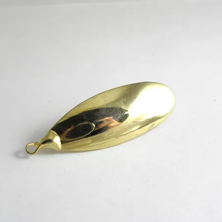 Vintage Johnson Silver Minnow, 1/4oz Gold fishing spoon #1071