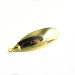 Vintage   Johnson Silver Minnow, 1/4oz Gold fishing spoon #1071