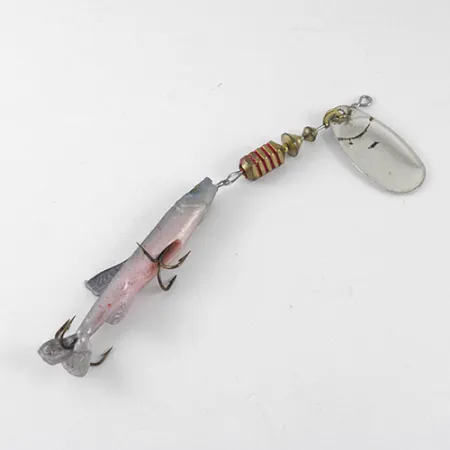 Vintage Mepps 3 Comet Mino, 1/3oz Nickel spinning lure #1086