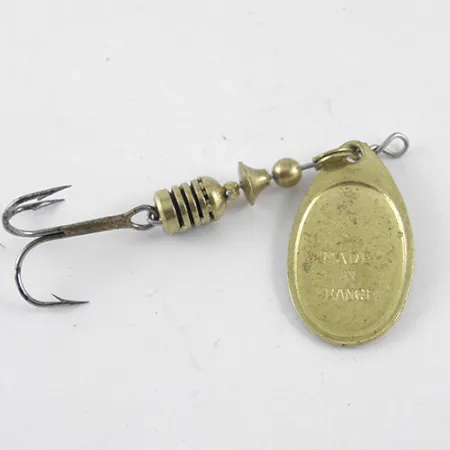 Vintage Mepps Aglia 2, 3/16oz Brass spinning lure #1091