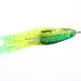 Vintage  Northland tackle Jaw-Breaker, 1/2oz Fluorescent Yellow / Green fishing spoon #1095