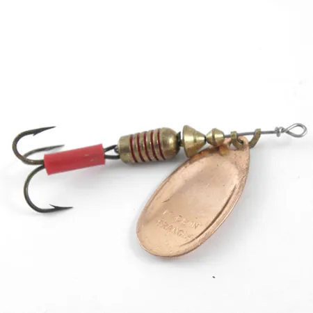 Vintage Mepps Aglia 3, 1/4oz Bronze (Brass) spinning lure #1099