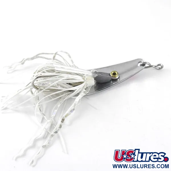 Vintage  Northland Jaw-Breaker, 1/2oz Nickel / Rainbow fishing spoon #1112